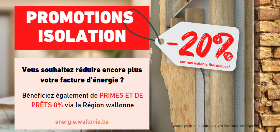Promotion rayon isolation